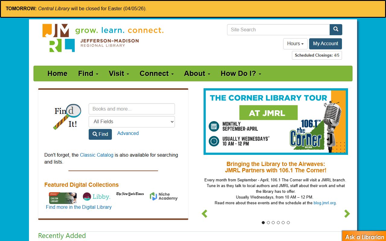 Charlottesville obituary records Jefferson-Madison Regional Library