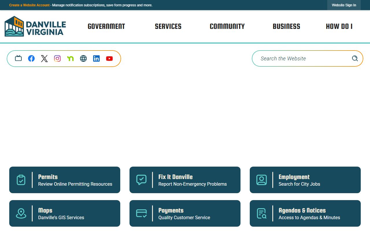 Danville obituary death records city website