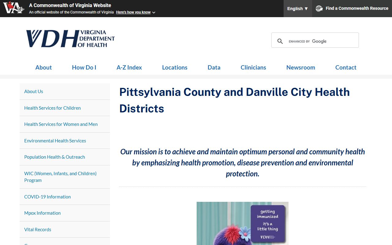 Danville obituary records Pittsylvania-Danville Health District