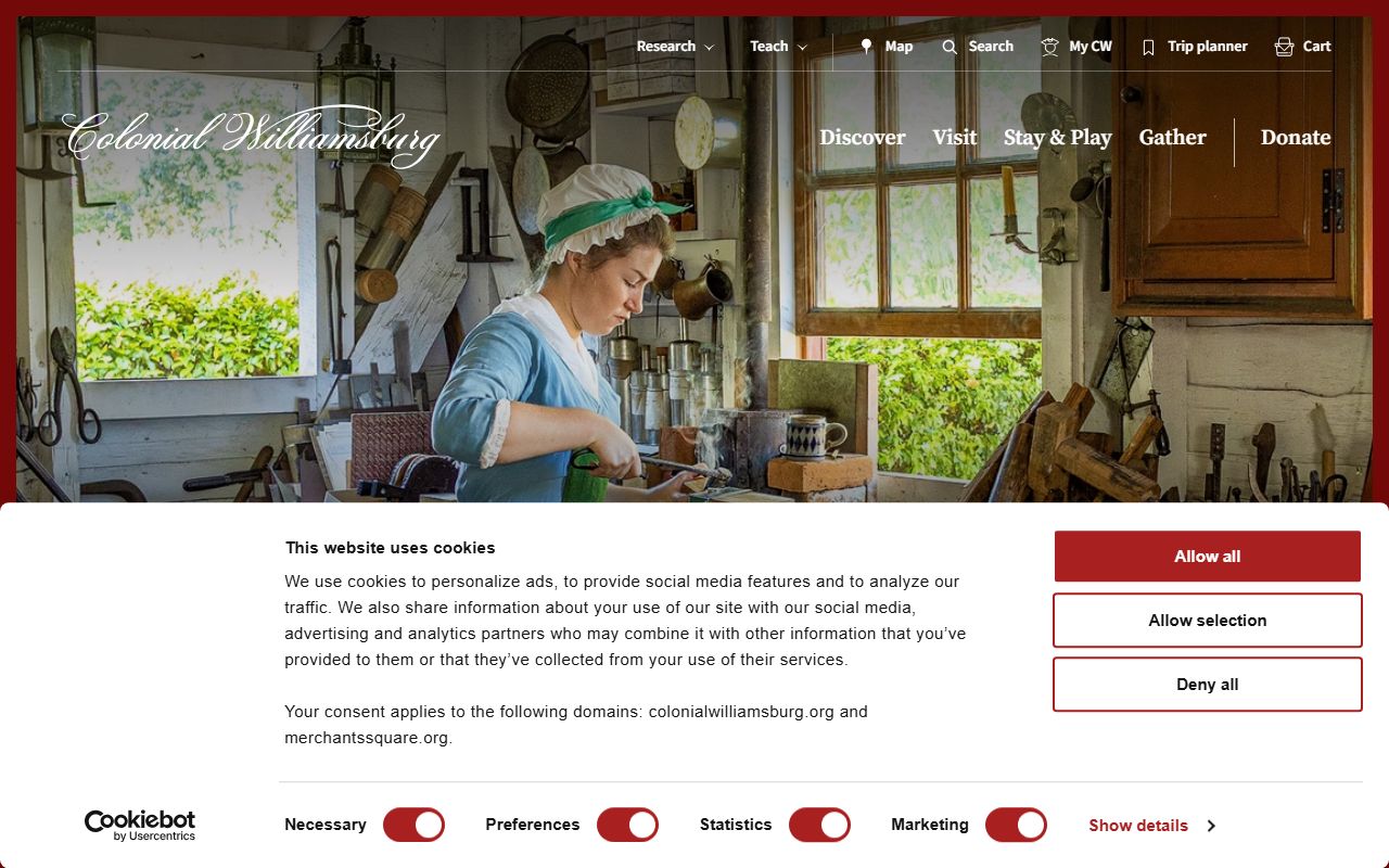 Williamsburg obituary death records Colonial Williamsburg Foundation