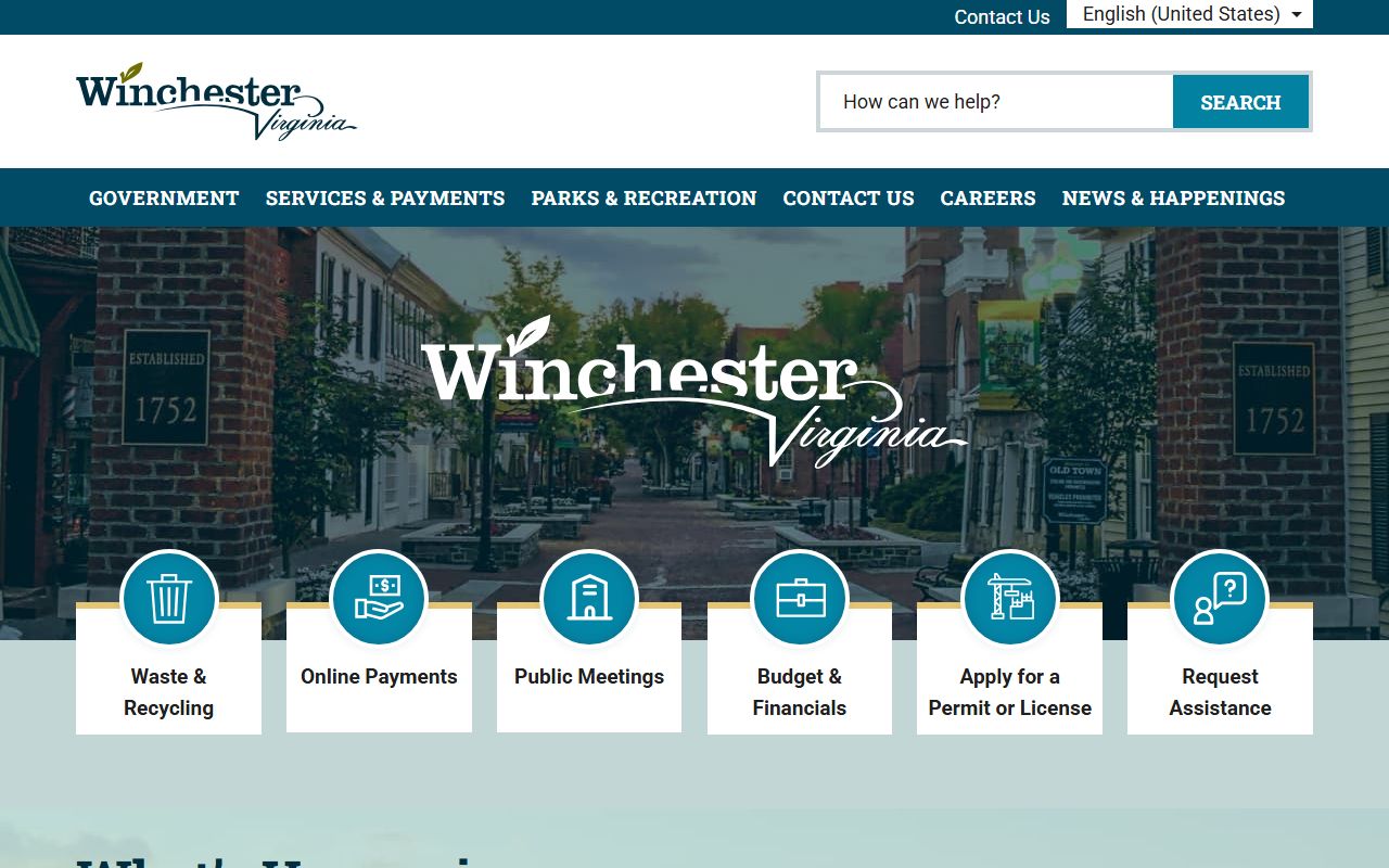 Winchester Virginia obituary death records city website