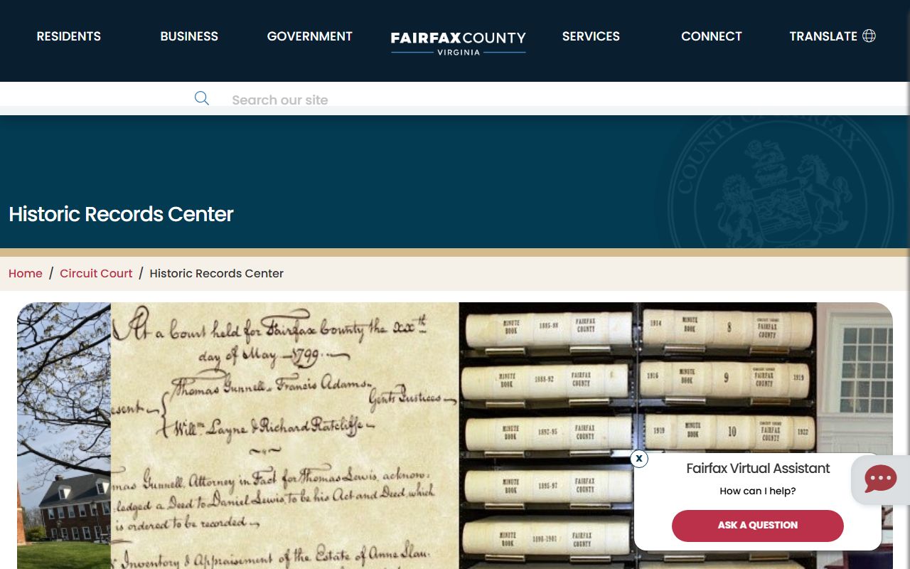 Fairfax County obituary death records